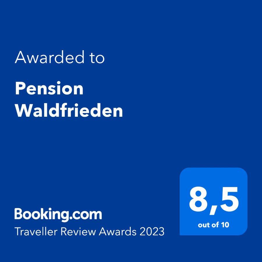 Pension Waldfrieden Thale Bagian luar foto