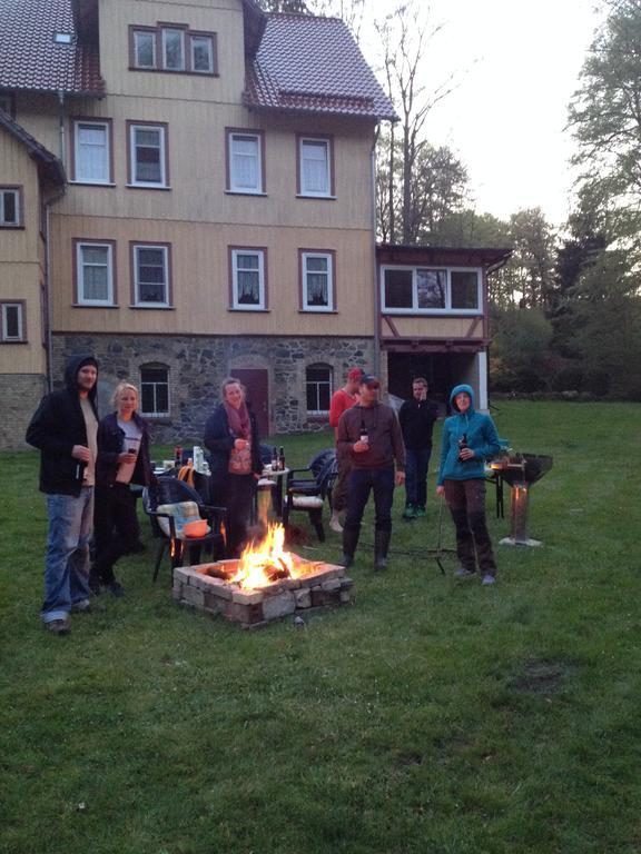 Pension Waldfrieden Thale Bagian luar foto