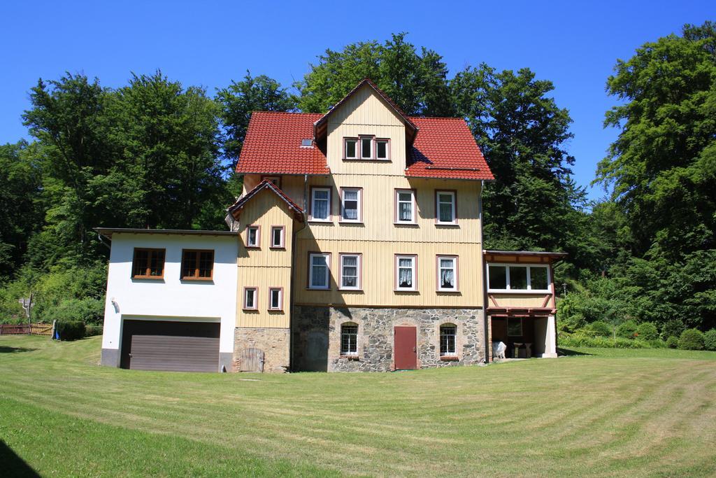 Pension Waldfrieden Thale Bagian luar foto