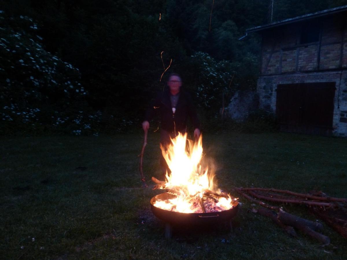 Pension Waldfrieden Thale Bagian luar foto